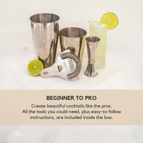 Cocktail Shaker Set (4-Piece)