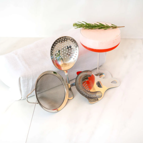 Complete 3-Piece Bar Strainer Set